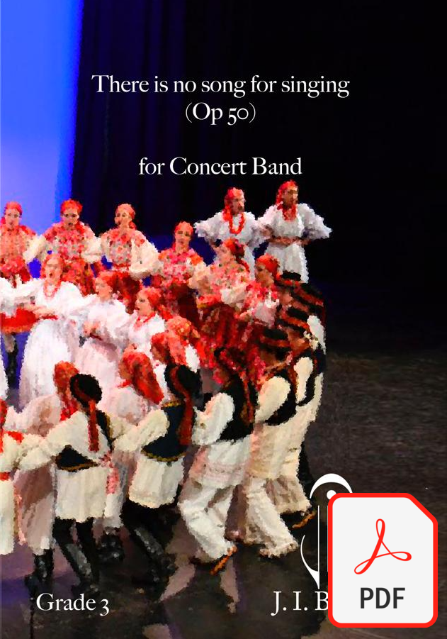 Portada de la obra There is no Song for Singing